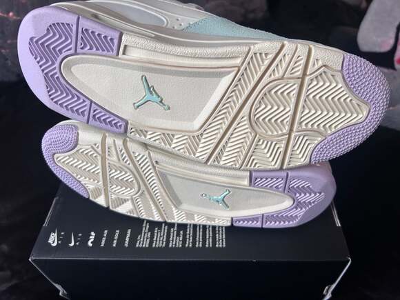New Nike Women's Air Jordan 4 RM 'Sail/Doll' IB7408-133 size 7.5 - Picture 6 of 8